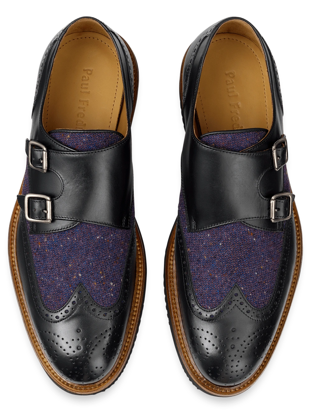 Abe Híbrido: Monje Negro/Morado, Un Toque de Misterio y Elegancia para Tus Pies.