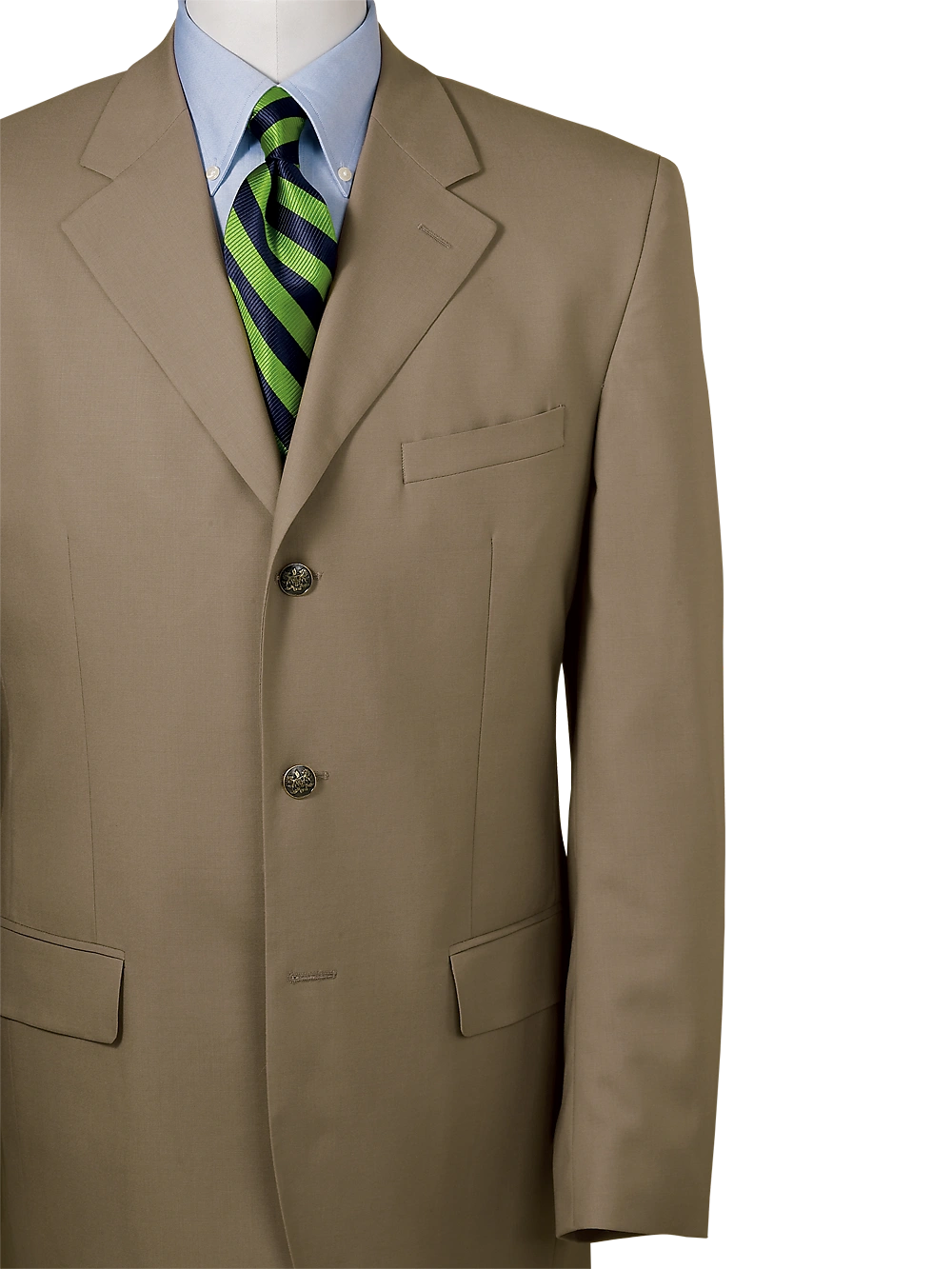 Abrigo de lana británico en color marrón, tres botones, ideal para viajar con estilo y confort.